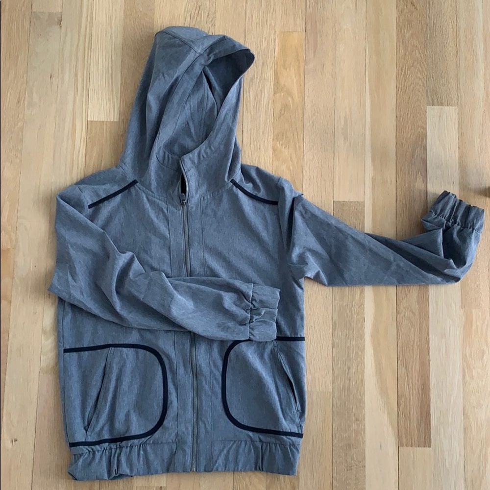 Athletic zip up